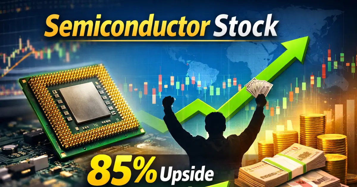 कमजोर बाजार में यह Semiconductor Stock देगा तगड़ा रिटर्न, एक्सपर्ट ने 85% का दिया अपसाइड टारगेट, निवेशक होंगे मालामाल